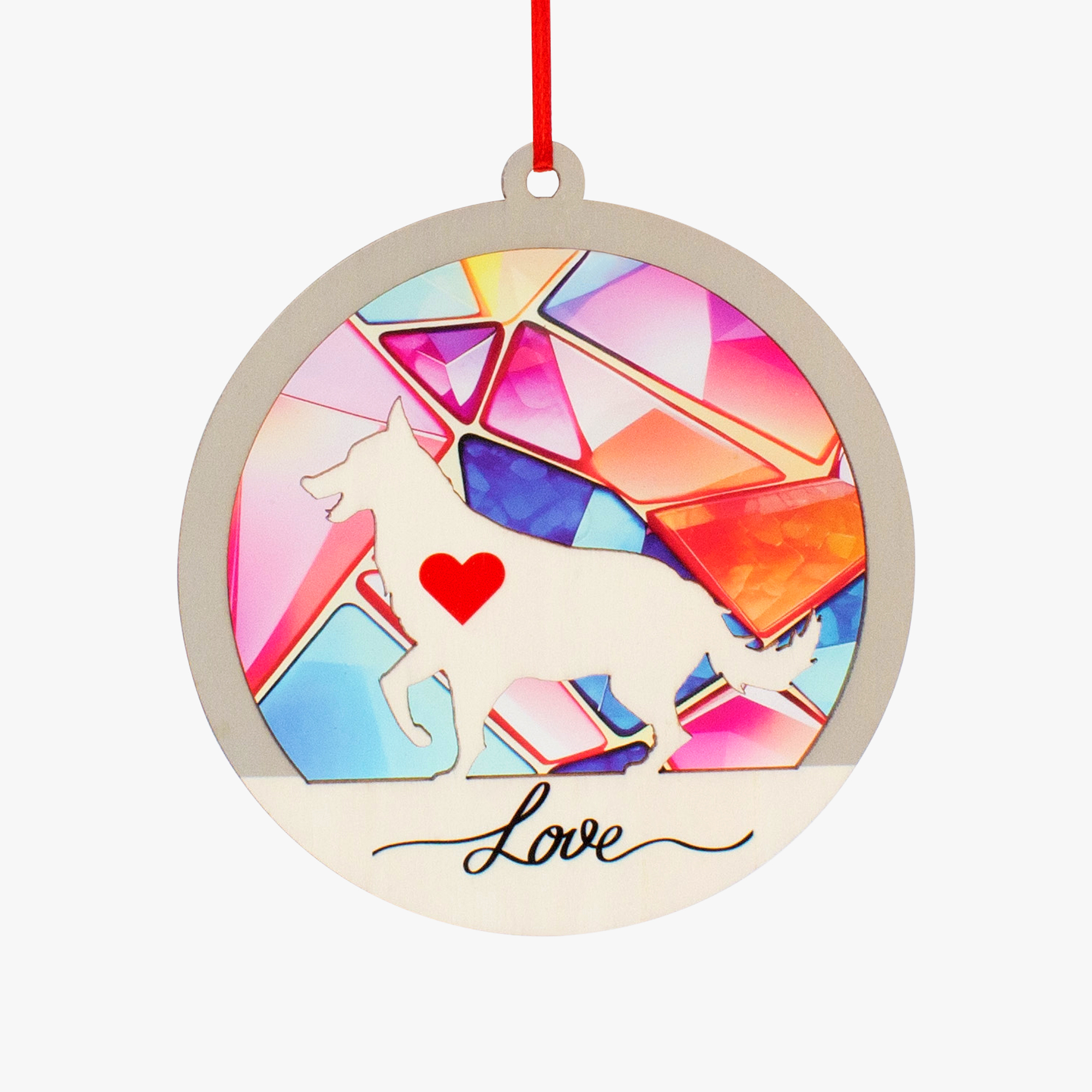 Wooden Acrylic Ornaments
