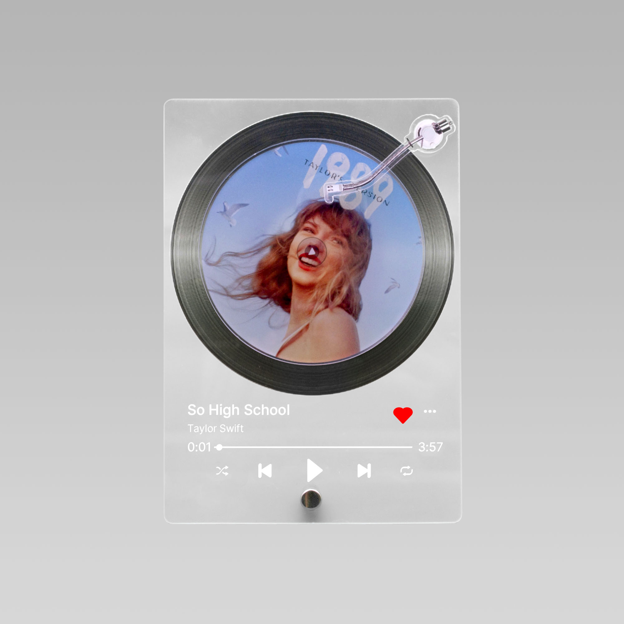 Acrylic Music Player Decoration