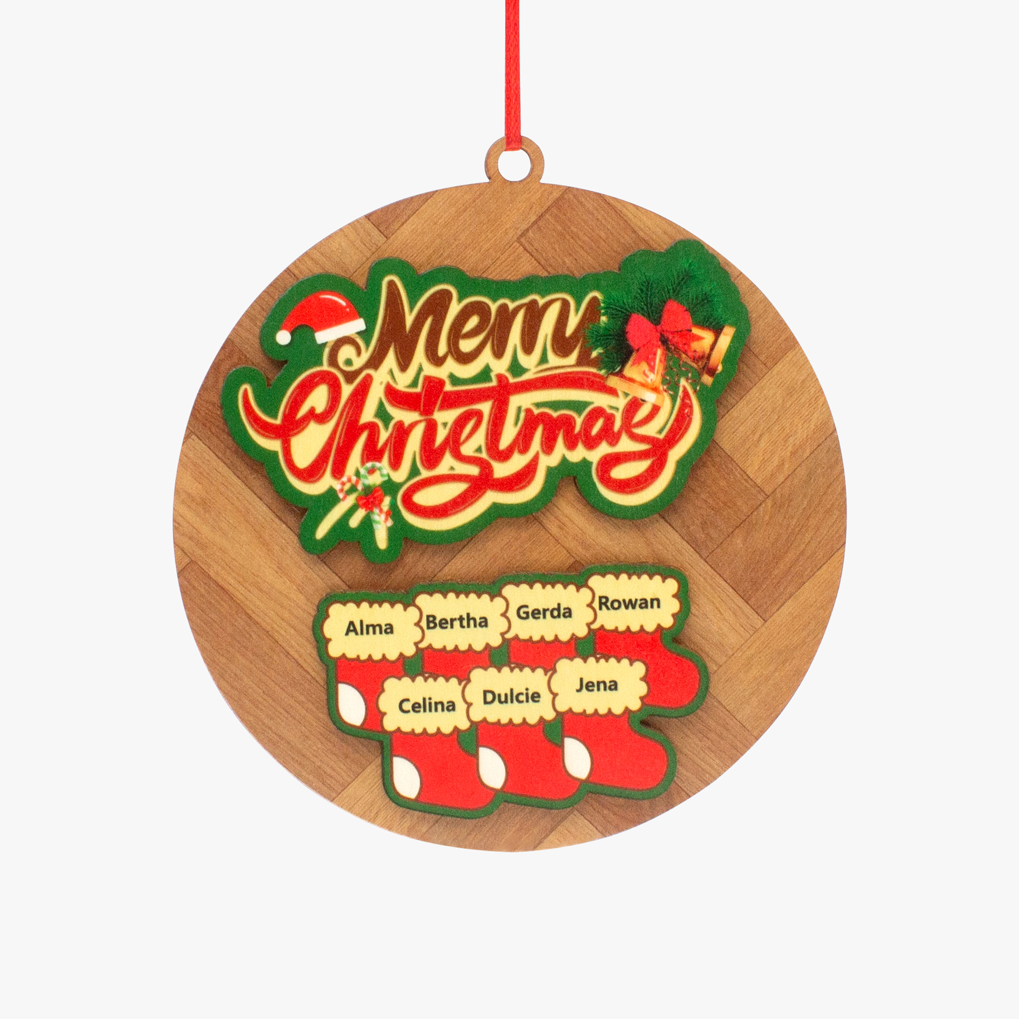 Wooden Ornaments - Circle