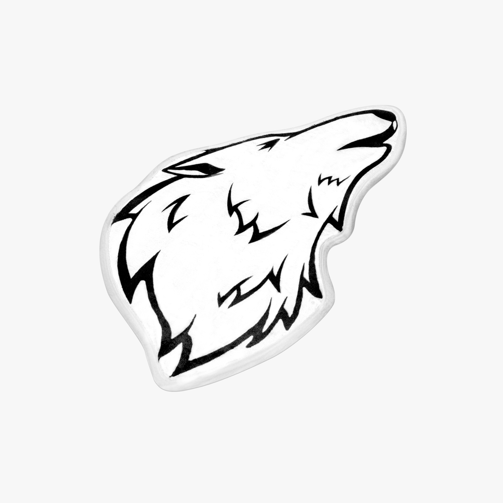 Wolf Shaped Rug