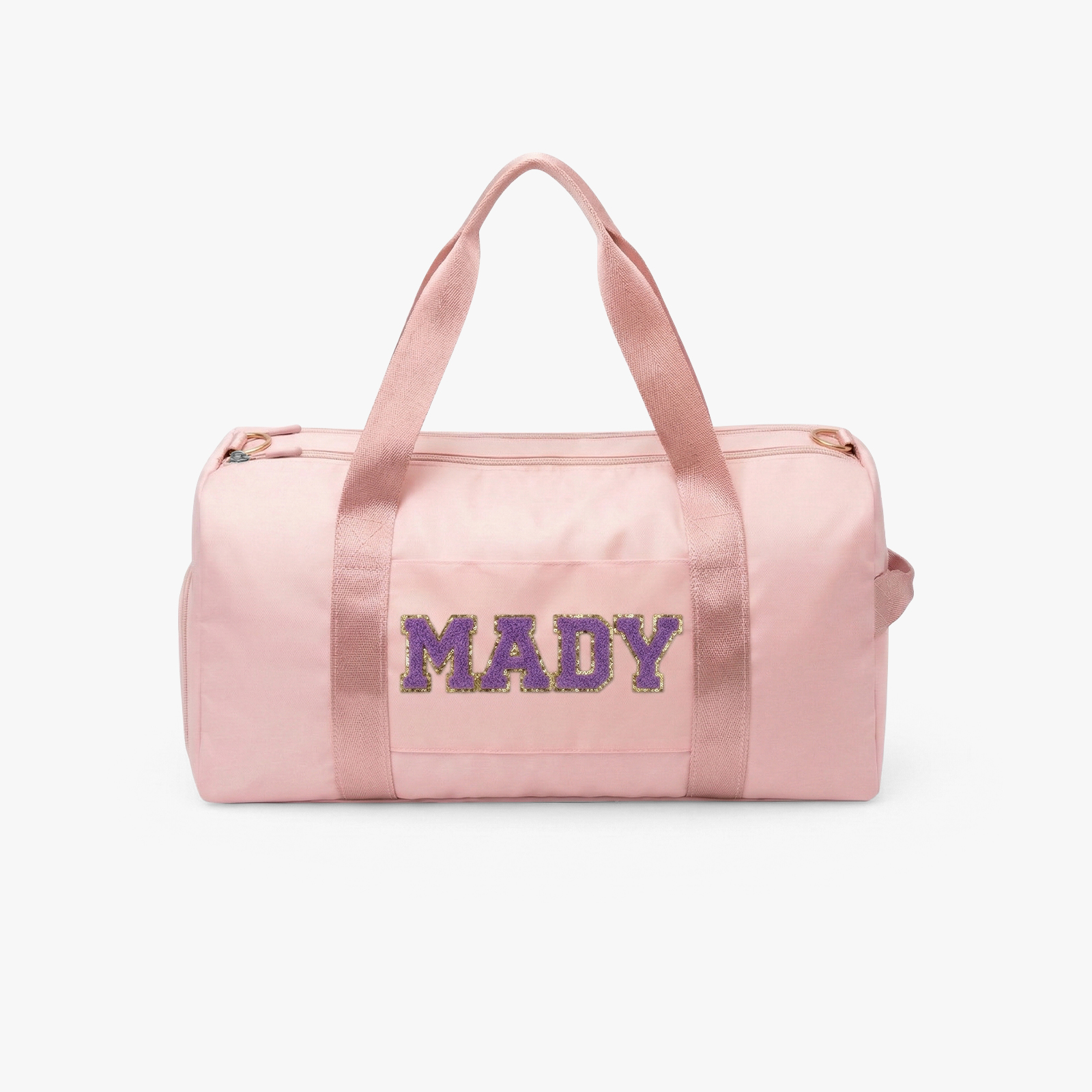 Personalized Custom Letter Embroidery Oxford Duffel Gym Bag