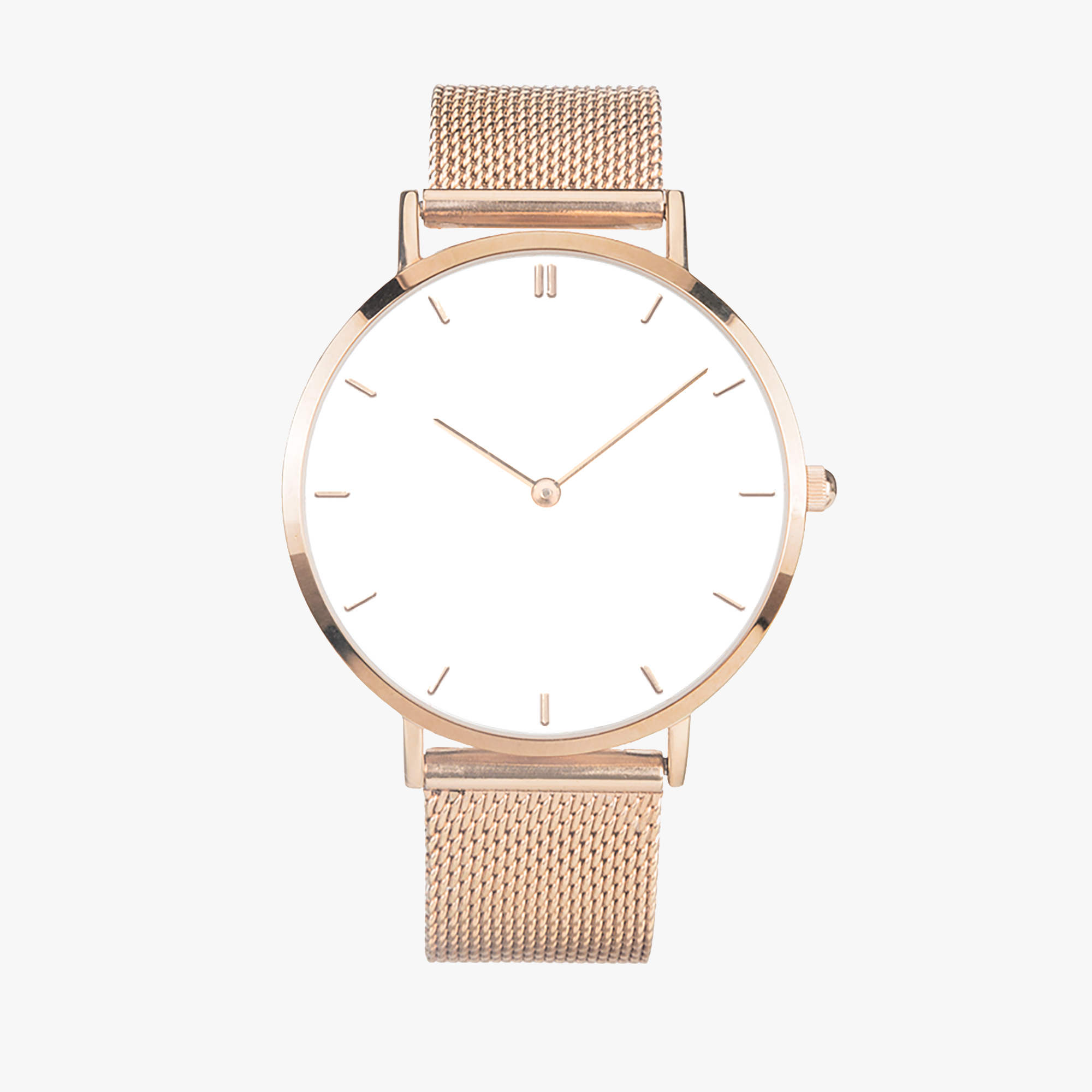 Fashion Ultra-thin Stainless Steel Quartz Watch (With Indicators)
