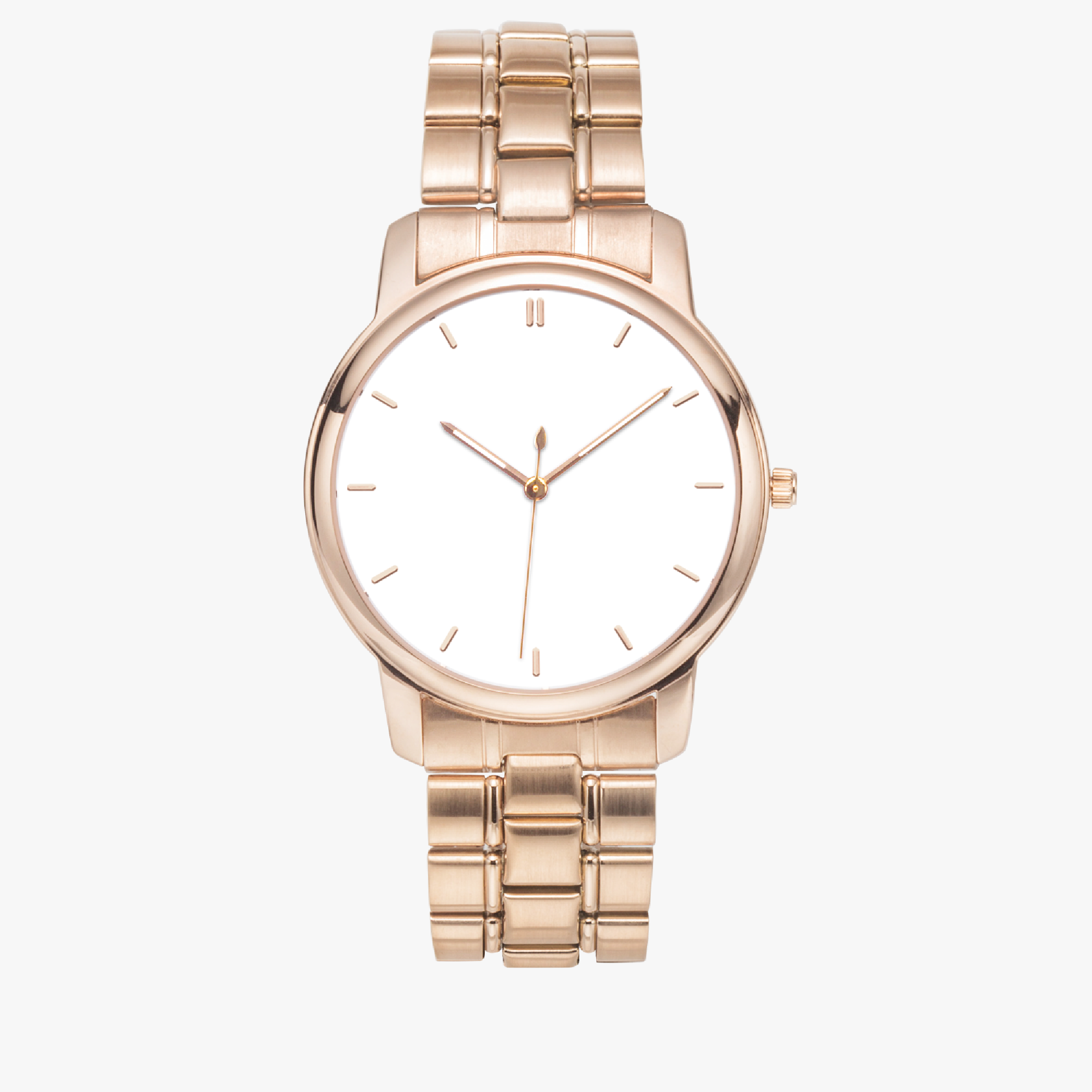 Folding Clasp Type Stainless Steel Quartz Watch (With Indicators)
