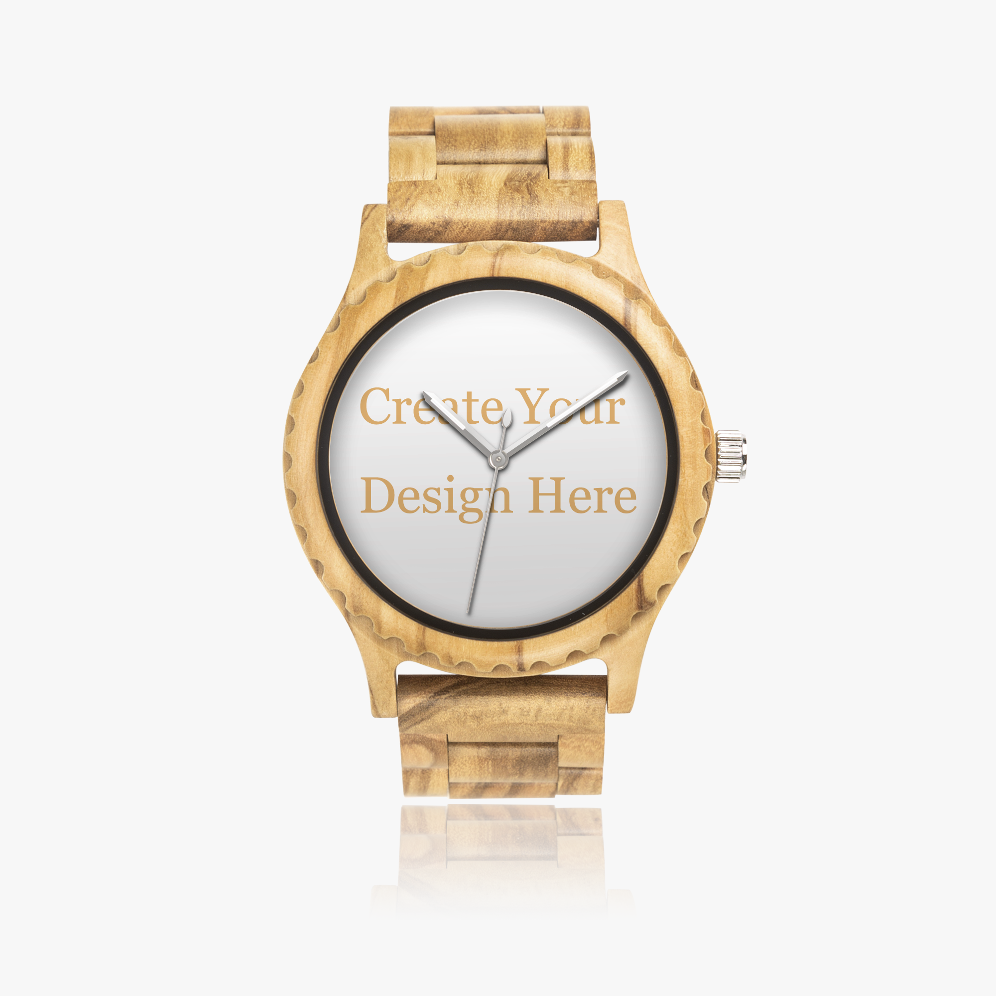 Italian Olive Lumber Wooden Watch