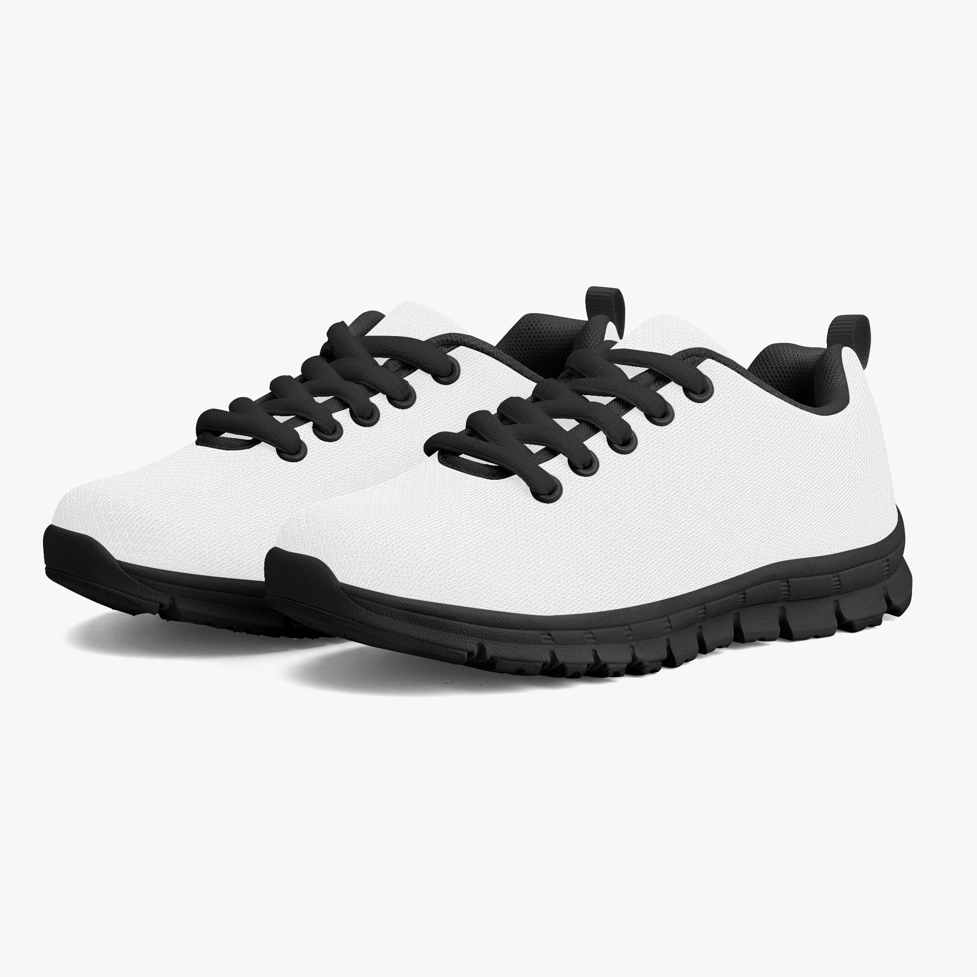 Kids' Lightweight Mesh Sneakers - Black
