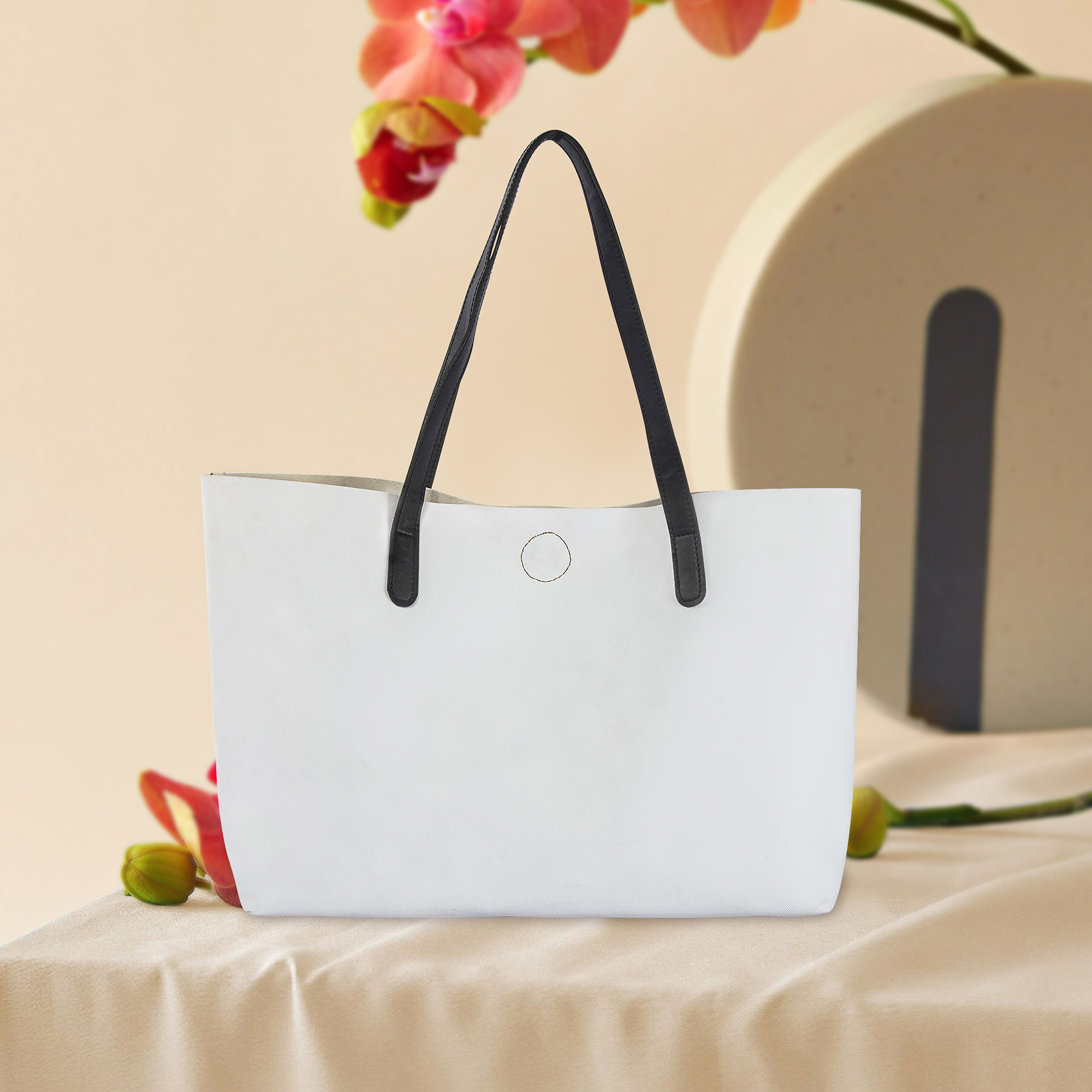 PU Shopping Tote Bag