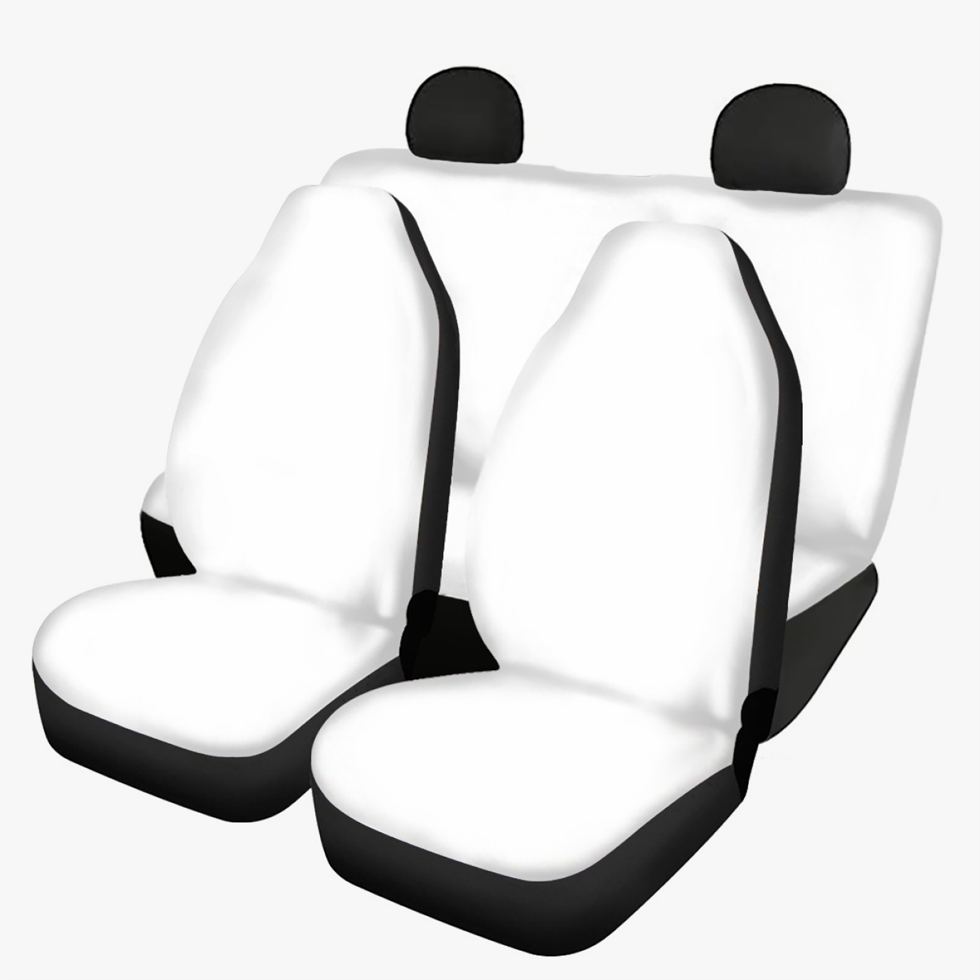 Microfiber Car Seat Covers - 4Pcs