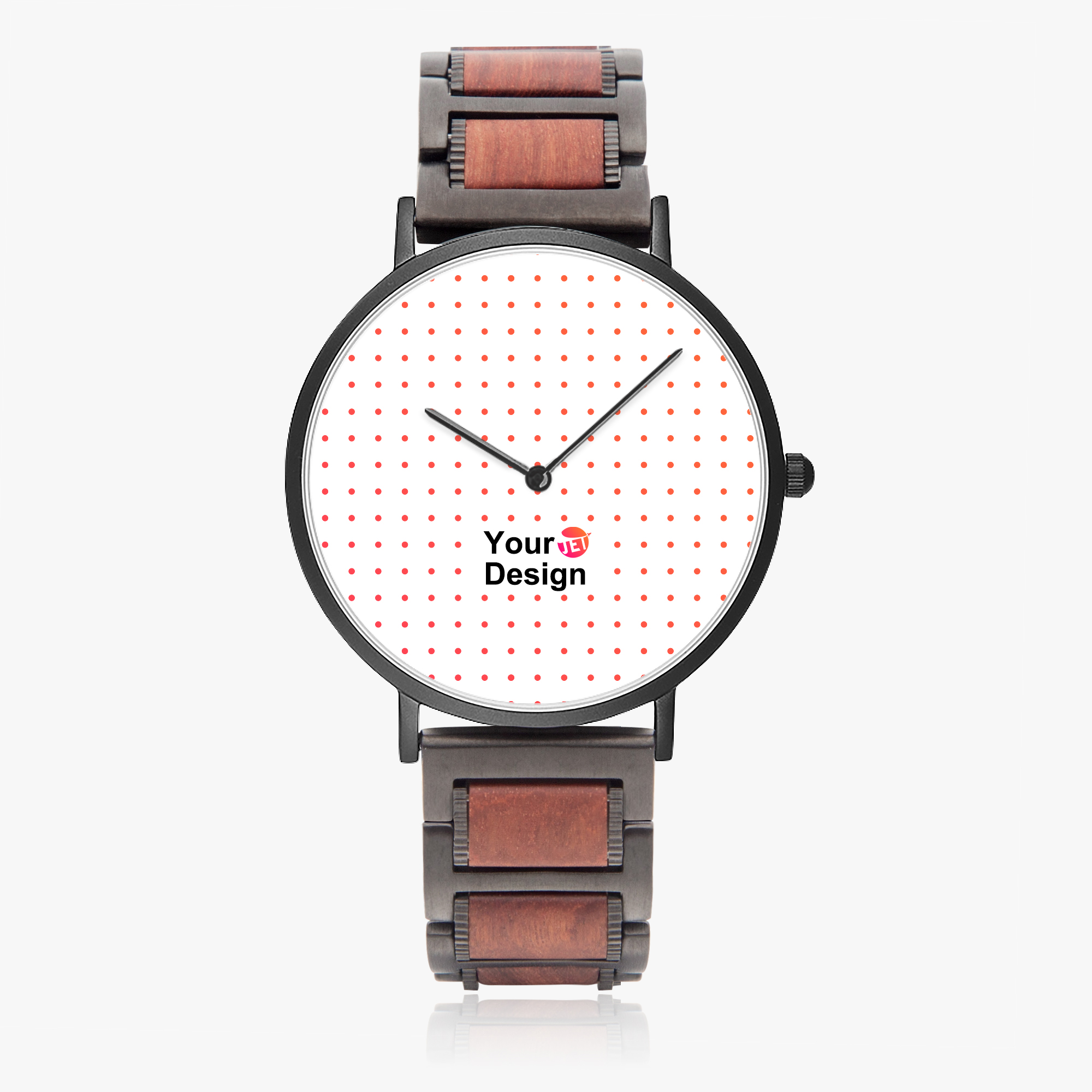 New wooden Strap Quartz Watch