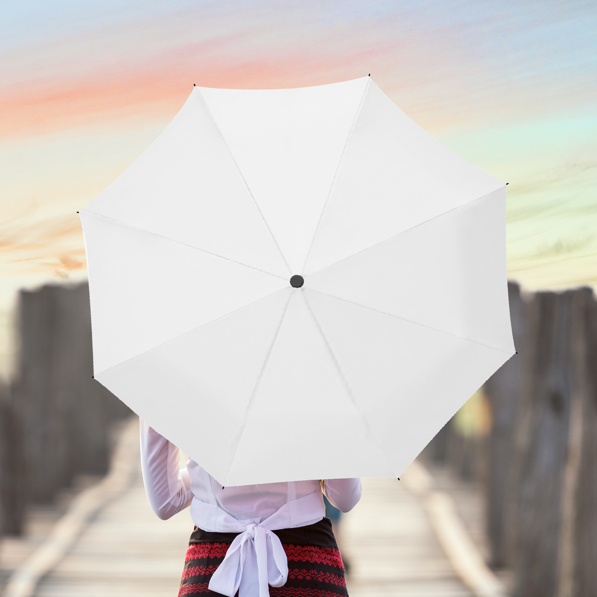 Manual UV Protection Umbrella