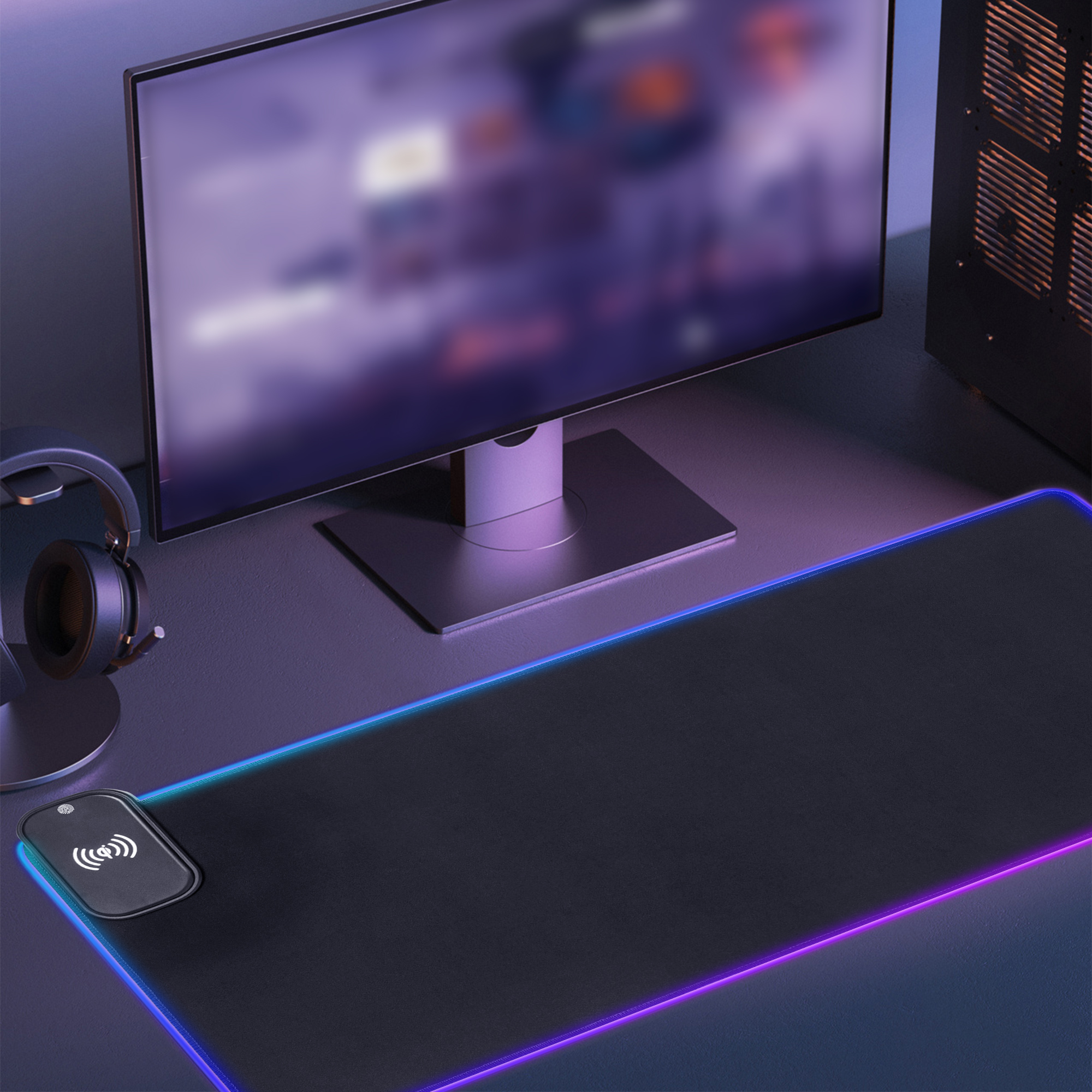 Gaming Mouse Pad - Wireless Charging