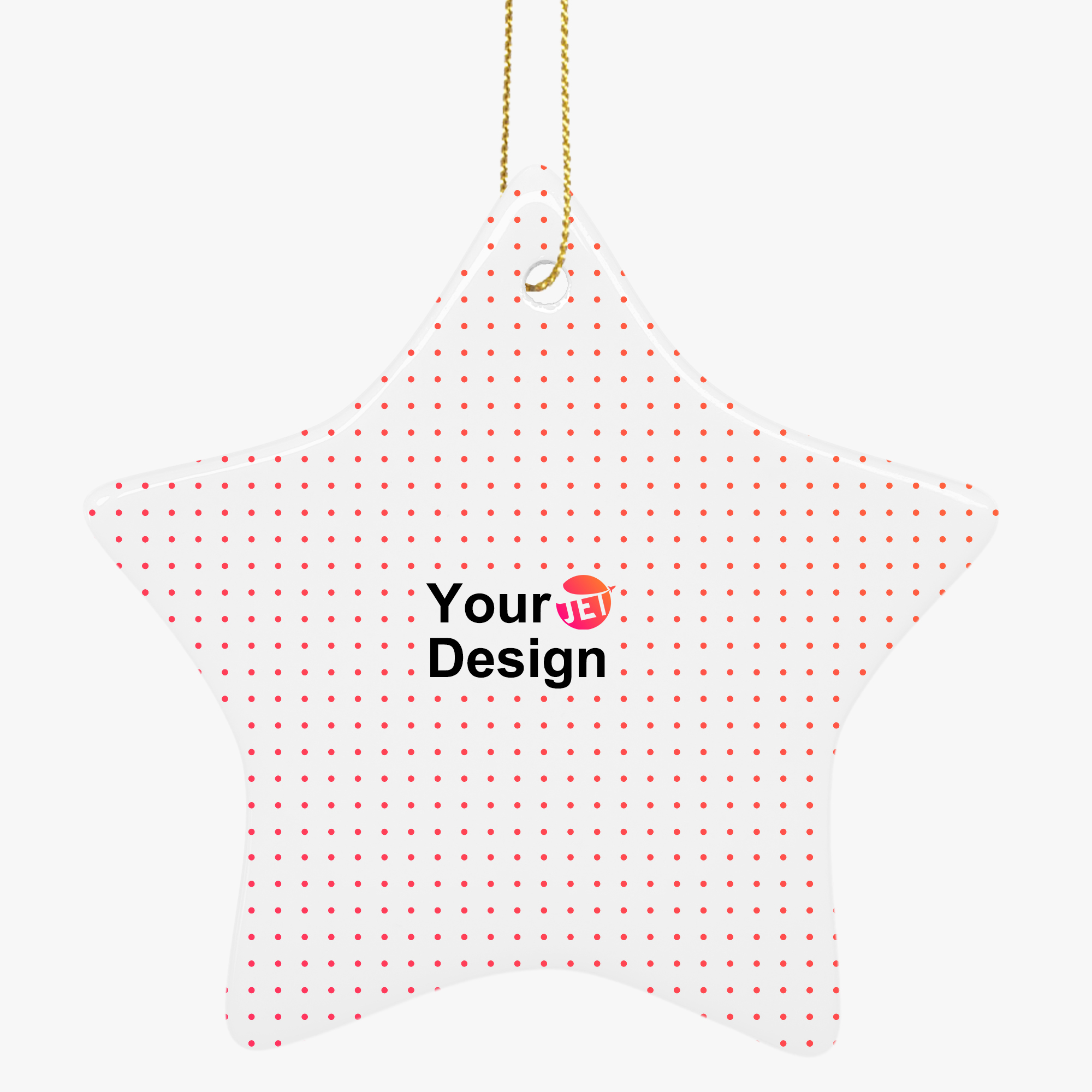 Ceramic Star Ornaments