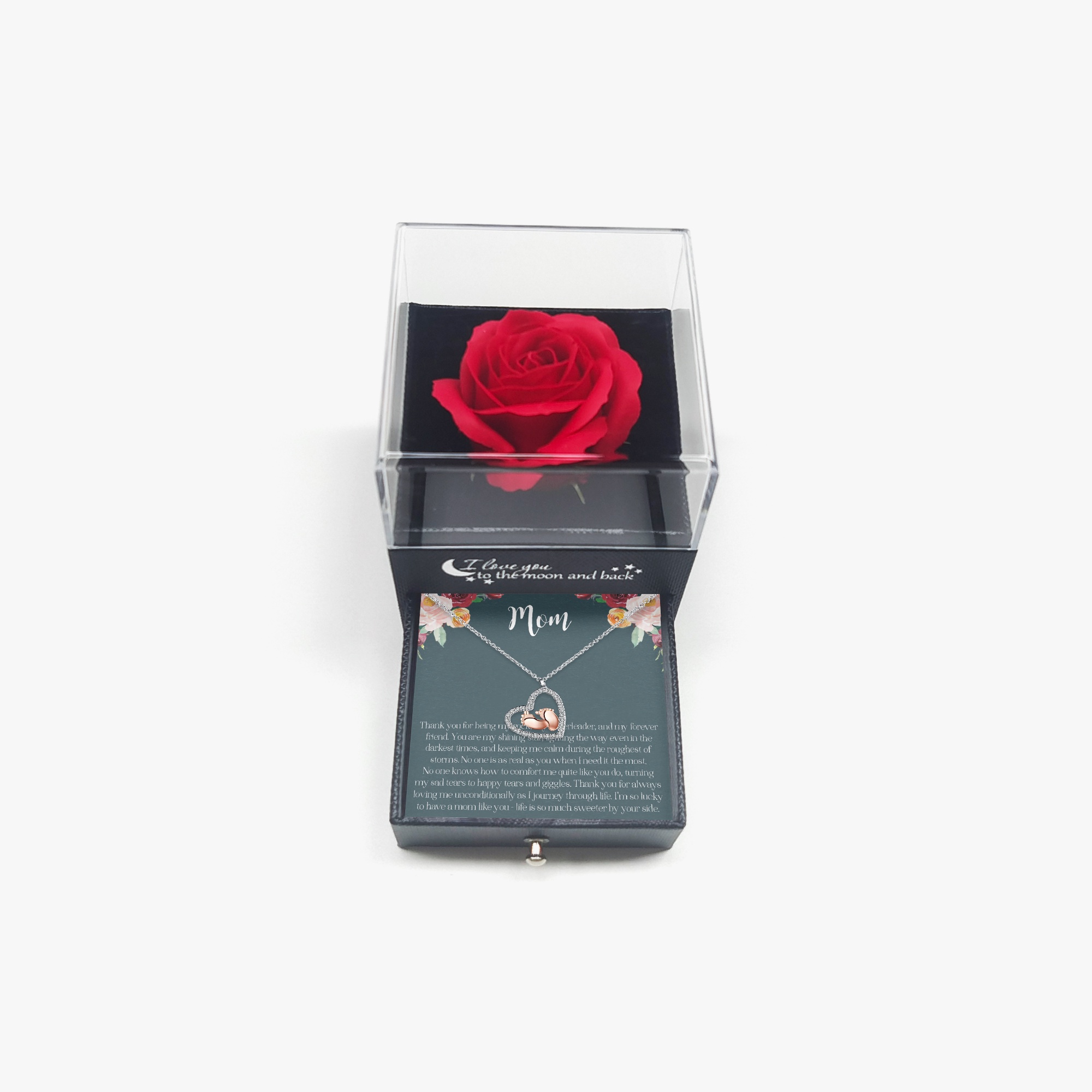 Baby Feet Necklace with Gift Box