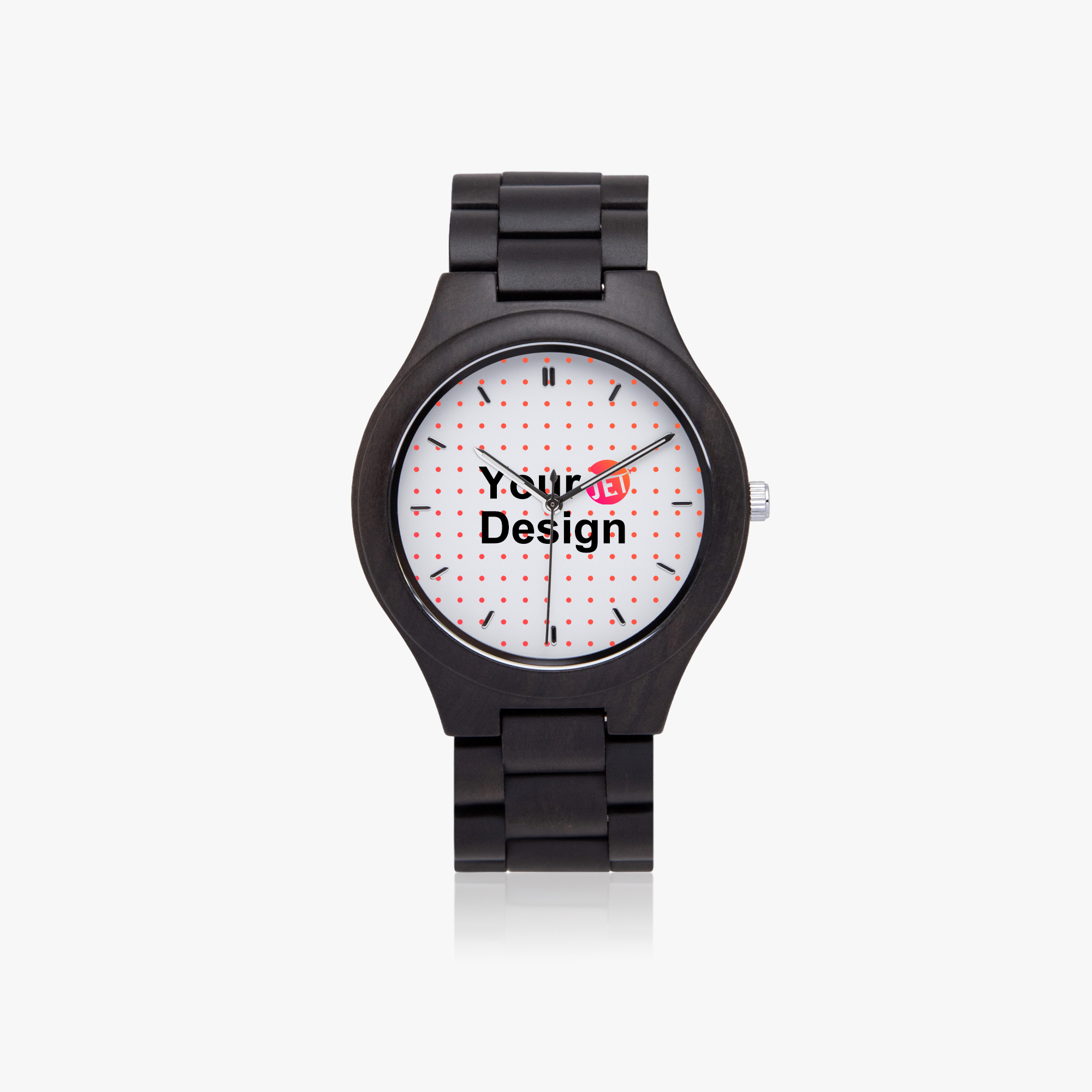 Italian Olive Lumber Quartz Watch