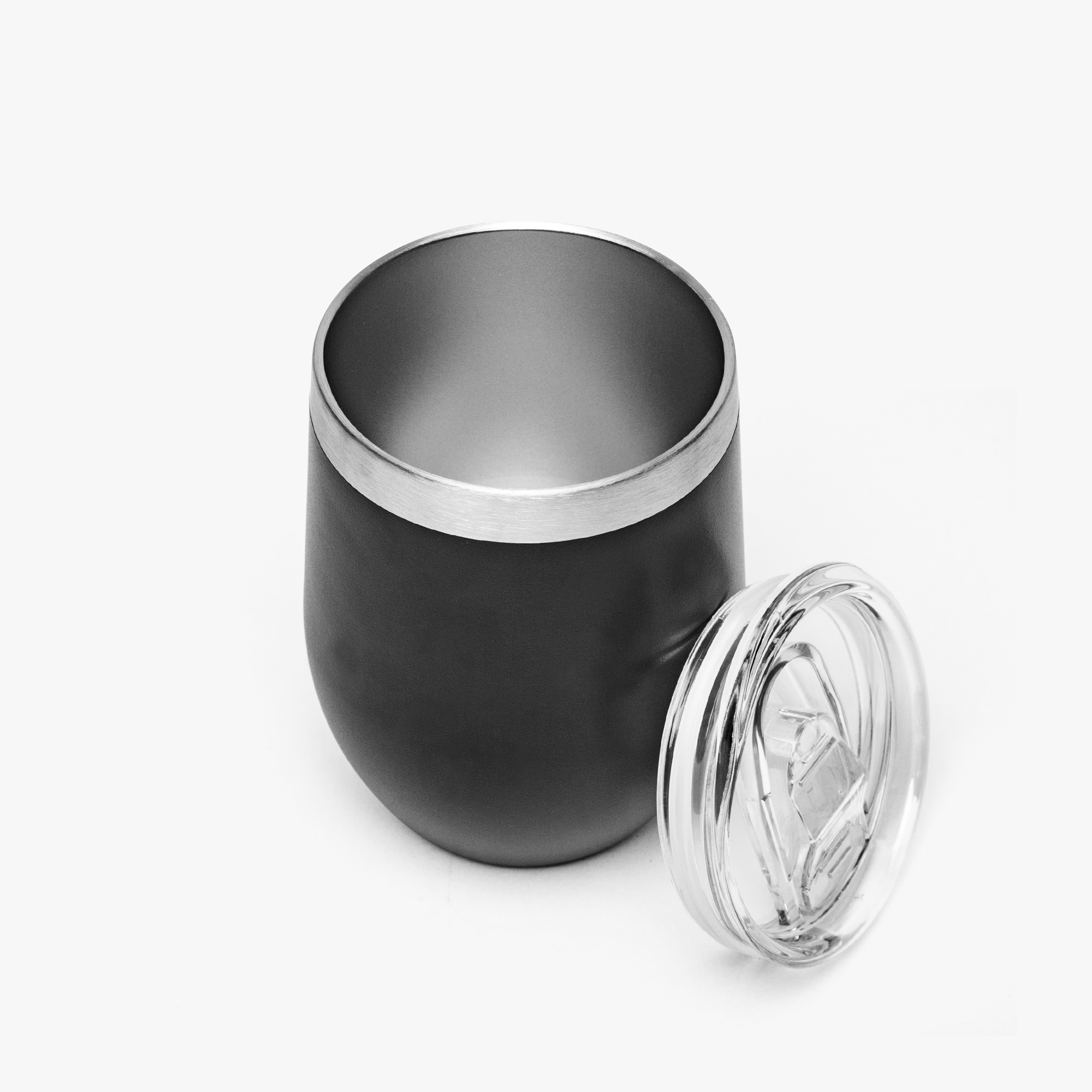12oz Egg Shaped Insulated Wine Tumbler